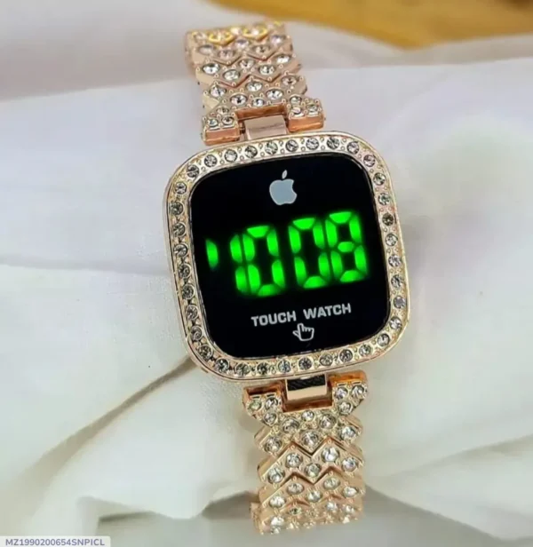 Golden watch for girls